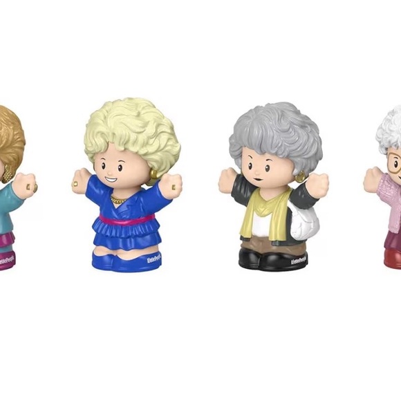 The Little People Collector Set - The Golden Girls 4-Figure Set NIB $40 - Picture 4 of 6